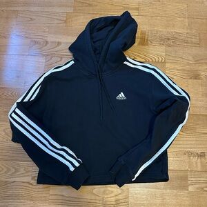 Cropped Adidas Hoodie
